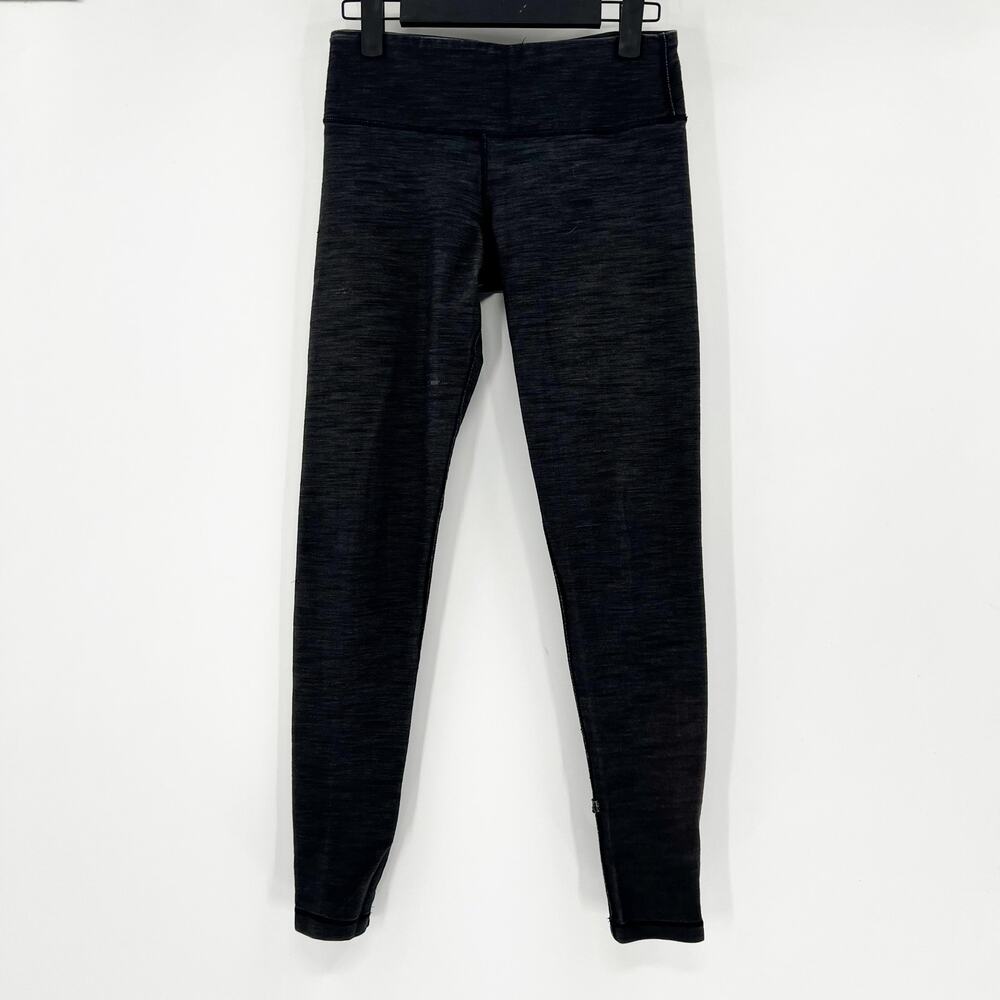 Lululemon‎ Women's Gray Yoga Workout Athletic Leggings Size 4